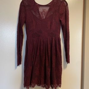Allusion lace dress!